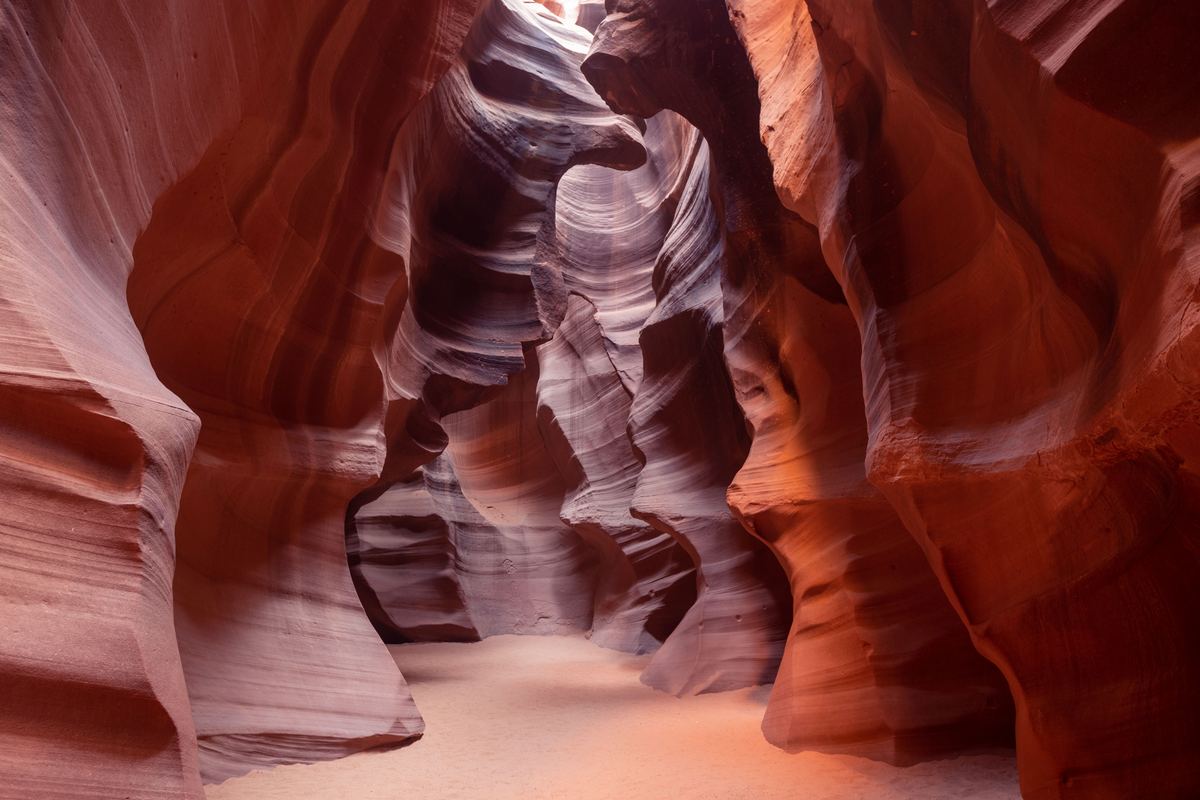 Hiking trail at Antelope Canyon Arizona