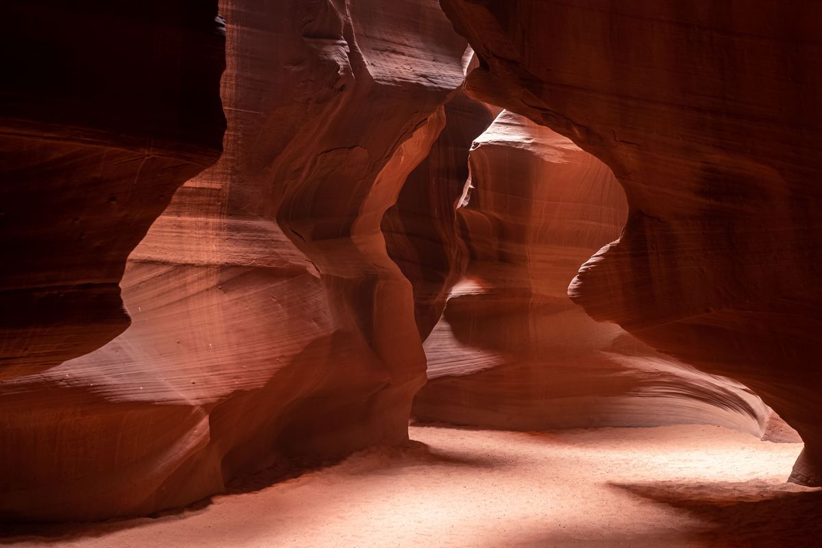 Hiking trail at Antelope Canyon Arizona